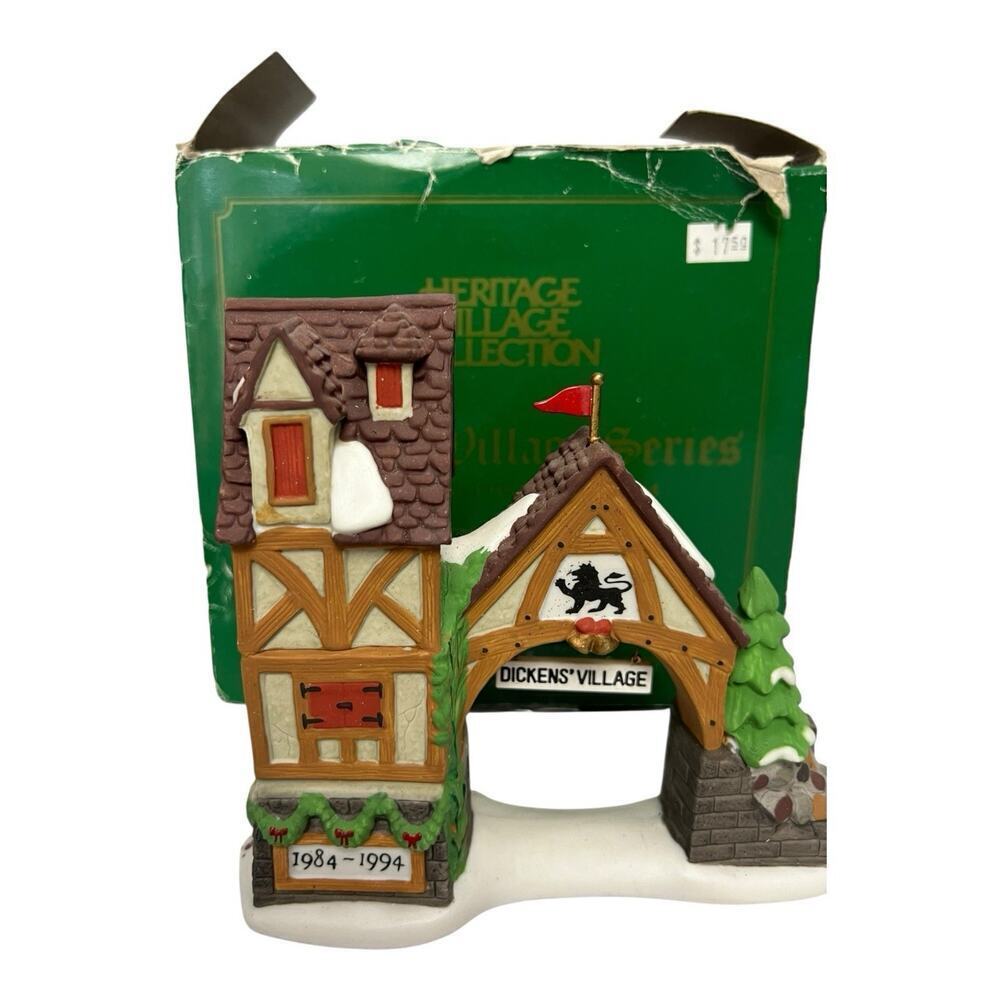 Department 56 Heritage Collection Dickens Village 10 Year Anniversary Postern